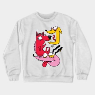 Crazy dogs Crewneck Sweatshirt